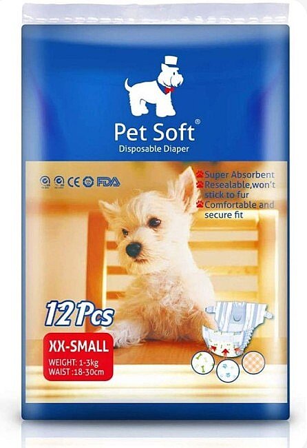 Köpek Bezi Xxs Beden 12'li - 1