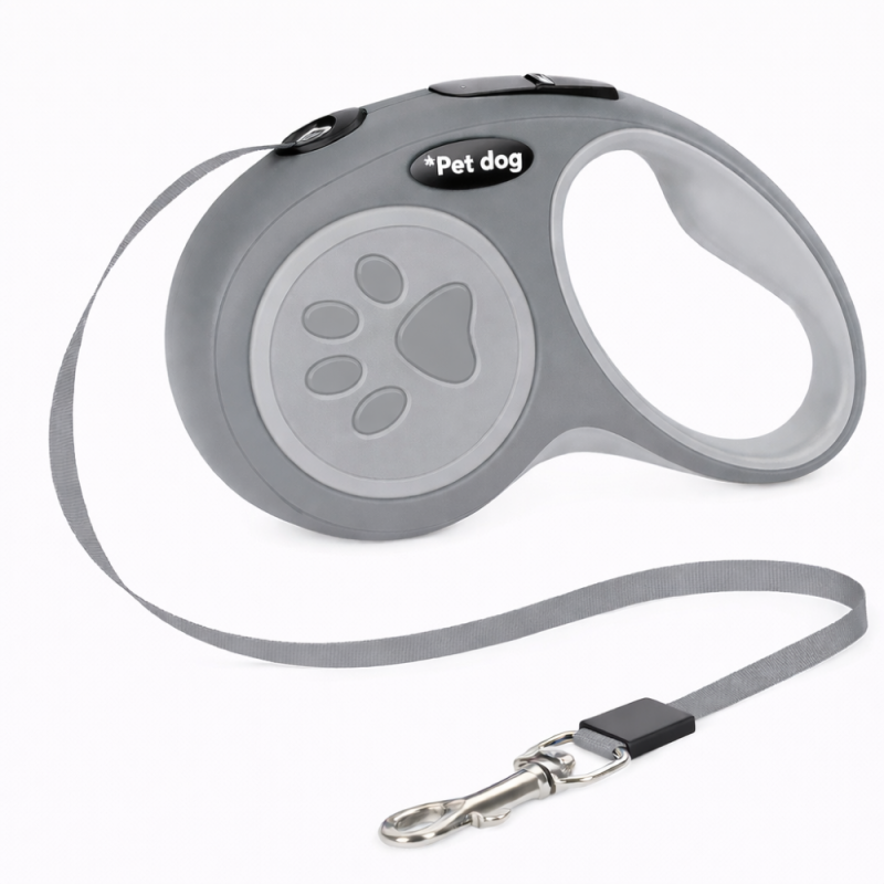 Lüks Pati Desenli Tasma 5 Mt Gri DG 436 - 1