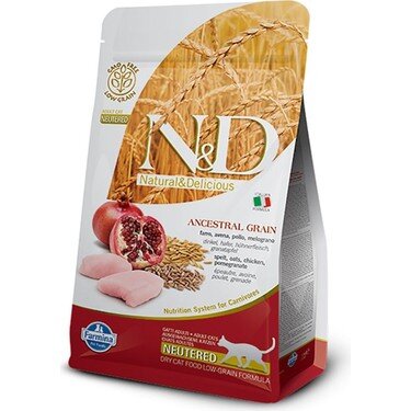 N&D Ancestral Grain Tavuk Nar Adult Kedi Maması 1,5 Kg - 1