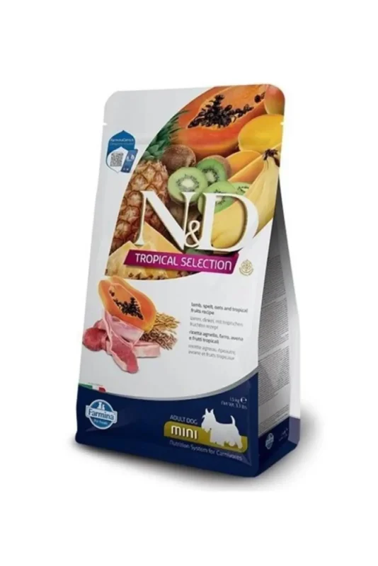 N&D Dog Tropical Selection Lamb Adult Köpek Maması Mini 1,5 Kg - 1