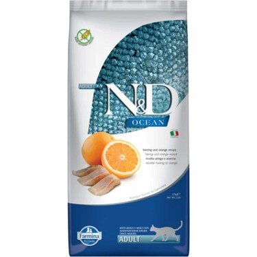 N&D Ocean Ancestral Grain Somon Portakal (Kısır) Kedi Maması 10 Kg - 1