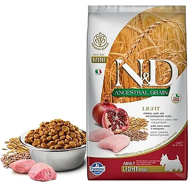 N&D Prime Tavuk&Nar Puppy Mini Tahılsız Köpek Maması 2.5 Kg - 1