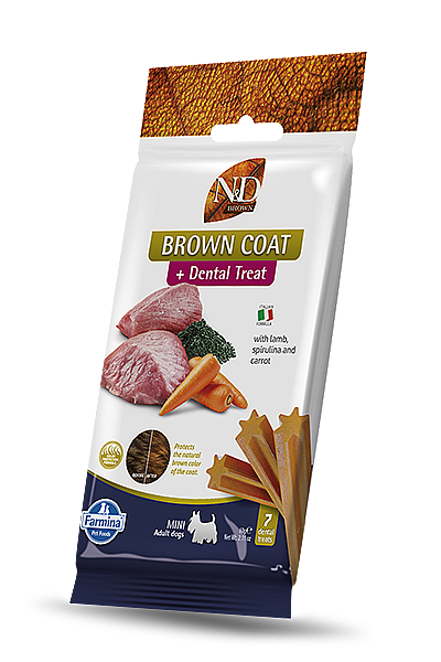N & D TREAT ND BROWN DOG LAMB CARROT SPIRUL AD MIN - 1