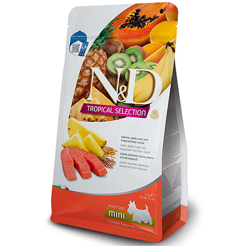 N&D Dog Tropical Selection Salmon Adult Köpek Maması 1,5 Kg - 1