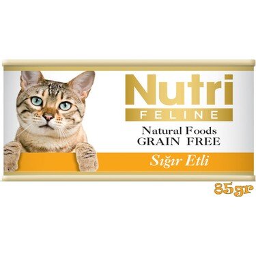 Nutri Feline Sığır Etli 85 Gr - 1
