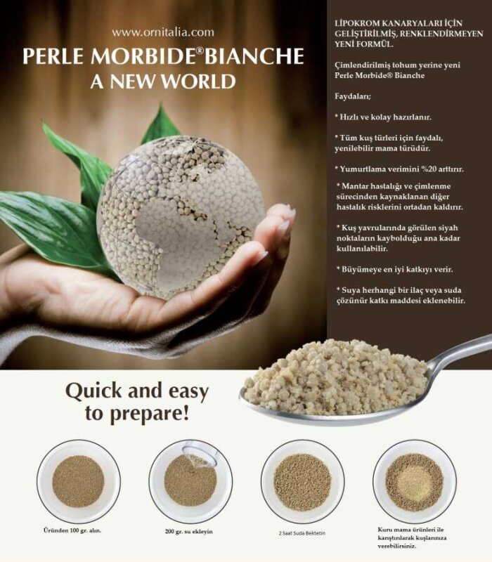 Ornitalia Perle Morbide Bianche 9 Kg - 2