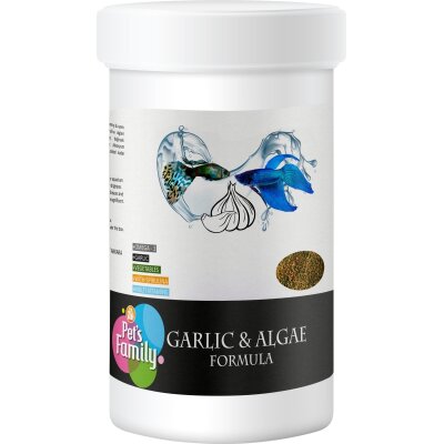 Pets Family Garlic & Algae Formula 250 Ml / 110 Gr - Pets Family