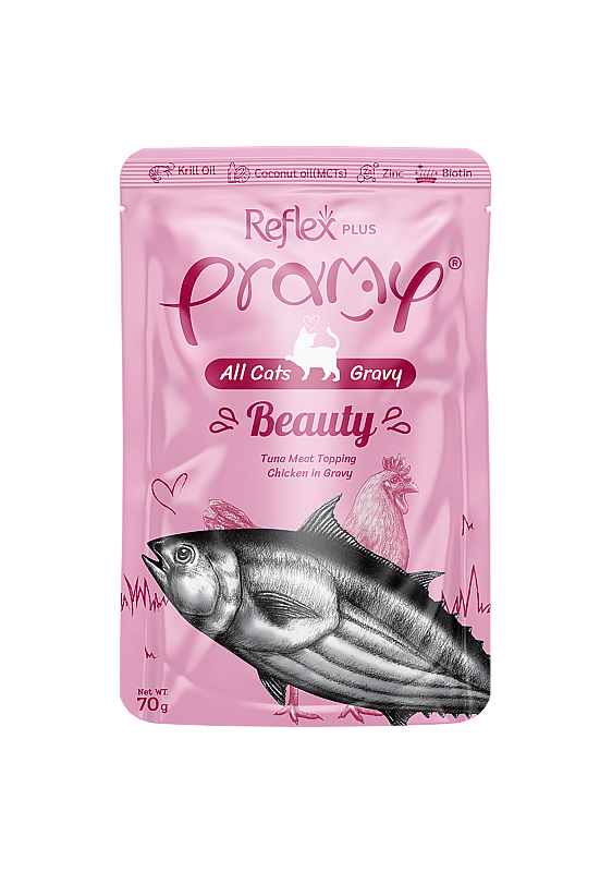 Reflex Plus Pramy Sos İçinde Ton Balıklı ve Tavuklu 70 Gr - 1