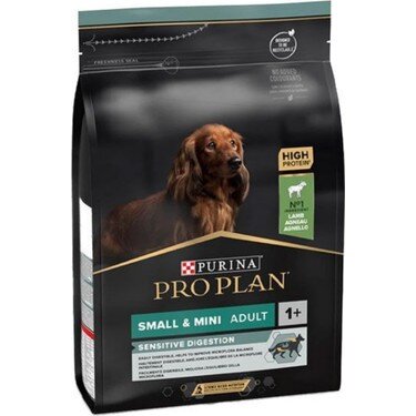 Pro Plan Adult Sensitive Digestion Kuzu Etli Small Mini Köpek Maması 3 Kg - 1