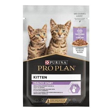 Pro Plan Kitten Hindili Yavru Kedi Pouch Kedi Yaş Maması 85 Gr - 1