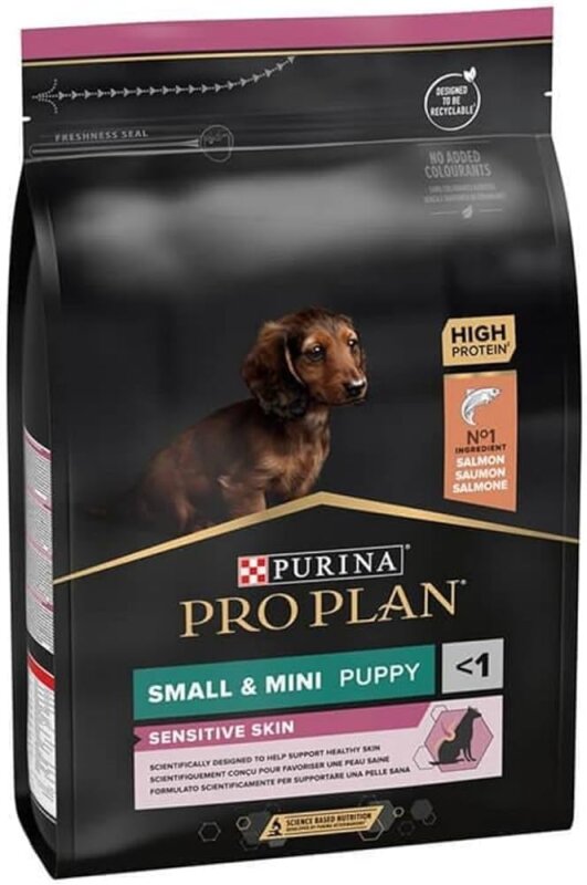 Pro Plan Puppy Small Mini Somonlu Köpek Maması 3 Kg - 1