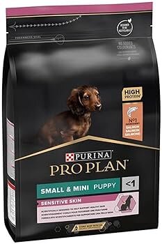 Pro Plan Puppy Small Mini Sensitive Skin Somonlu Köpek Maması 3 Kg - 1