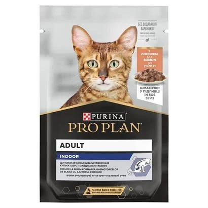 Pro Plan Indoor Adult Somonlu Kedi Yaş Maması 85 Gr - 1