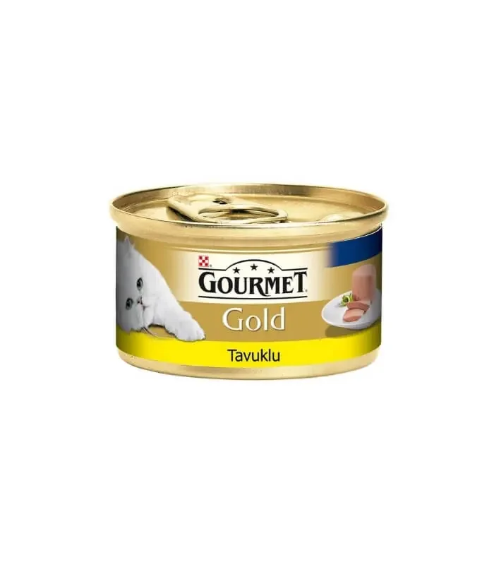 Purina Gourmet Kıyılmış Tavuklu Yetişkin Kedi Konservesi 85 Gr - 1