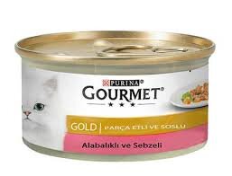 Purina Gourmet Parça Etli Alabalık ve Sebze Kedi Yaş Maması 85 Gr - 1