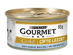 Purina Gourmet Parça Etli Ispanak ve Balıklı Kedi Yaş Maması 85 Gr - 1