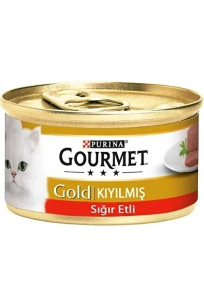 Purina Gourmet Savoury Cake Sığır Etli Kedi Yaş Maması 85 Gr - 1