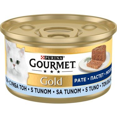 Purina Gourmet Savoury Cake Ton Balıklı Kedi Yaş Maması 85 Gr - 1