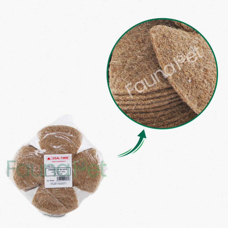 R 33 Yıldız Keçe 12 Cm Sisal Fibre 5'li - 1