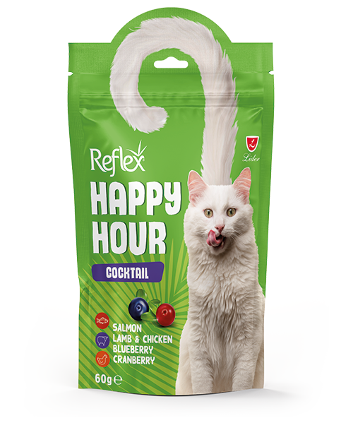 Reflex Happy Hour Kokteyl Kedi Ödül Maması 60 Gr - 1