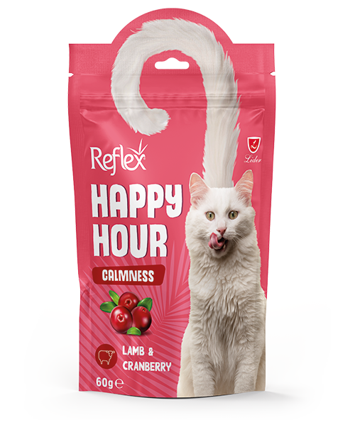 Reflex Happy Hour Sakinleşmeyi Destekleyici Kedi Ödül Maması 60 Gr - 1