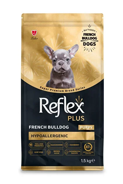 Reflex Plus French Bulldog Yavru Köpek Maması 1,5 Kg - 1
