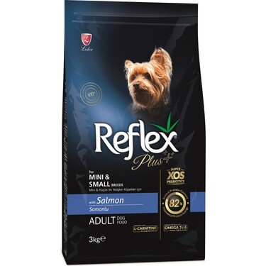 Reflex Plus Skin & Coat Somonlu Mini ve Küçük Irk Yetişkin Köpek Maması 3 Kg - 1