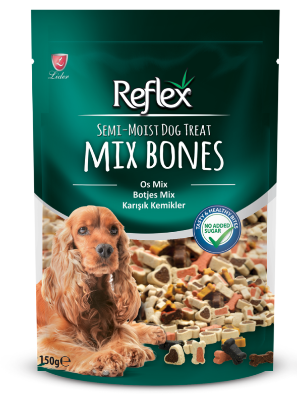 Reflex Semi Moist Ödül Maması Mix Bones 150 Gr - 1