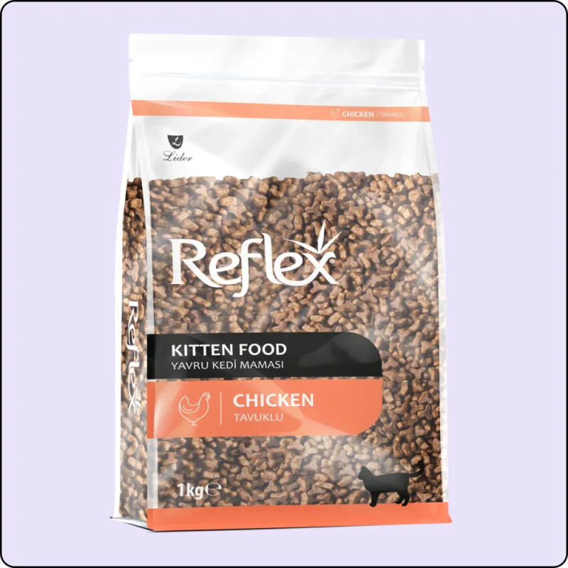 Reflex Tavuklu Yavru Kedi Maması 1 Kg - 1