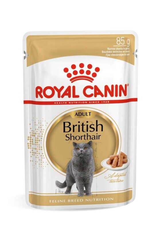 Royal Canin British Pouch Kedi Yaş Maması 85 Gr - 1