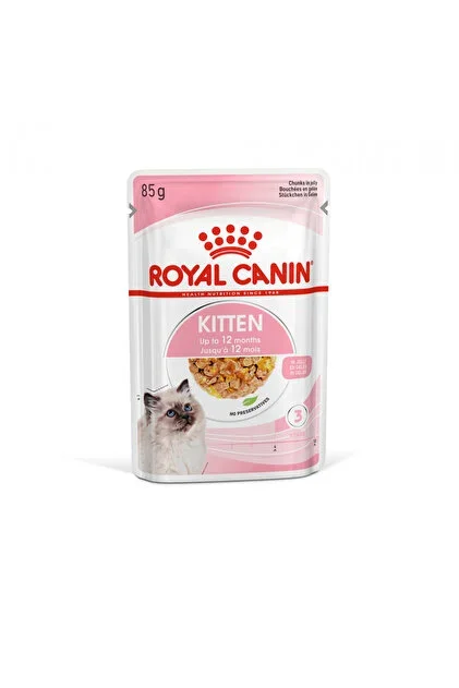 Royal Canin Kitten Pouch Jelly Kedi Yaş Maması 85 Gr - 1