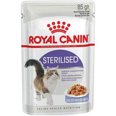 Royal Canin Sterilised Jelly Pouch Kedi Yaş Maması 85 Gr - 1