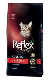 Reflex Plus Kuzulu ve Pirinçli Yetişkin Kedi Maması 2 Kg - 1
