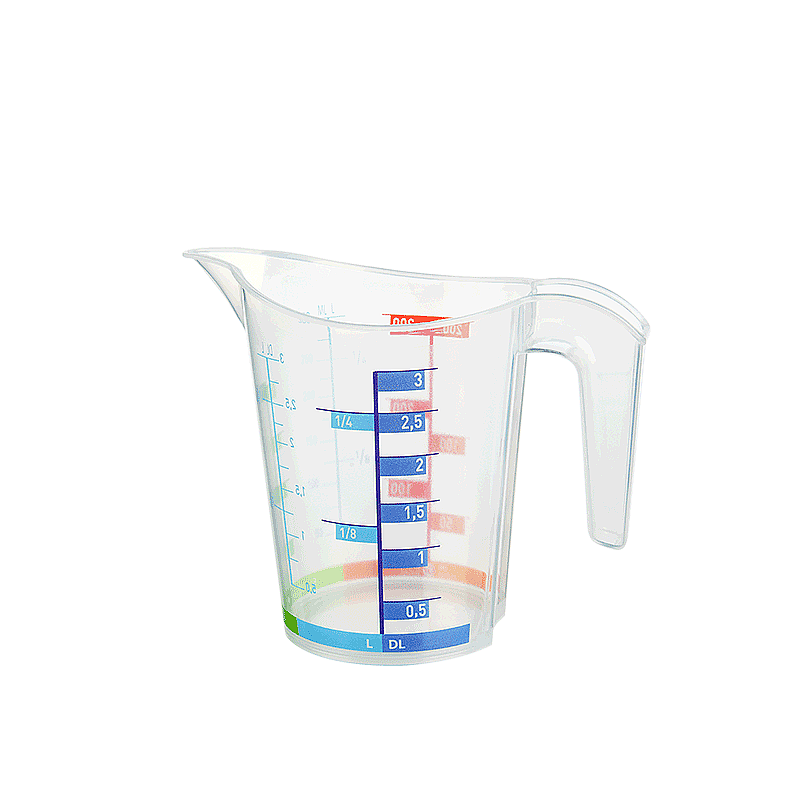 Dereceli Ölçü Kabı ve Su Ölçeği 300 Ml Şeffaf - 1