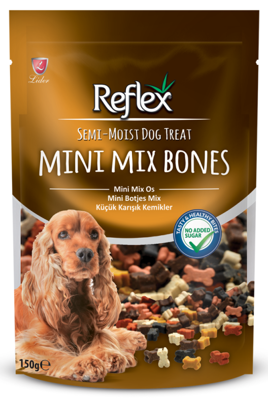 Semi Moist Ödül Maması Mini Mix Bones 10 Adet Koli - 1