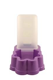 Silo Plastik Mama Su Kabı 600 Ml Mor - 1