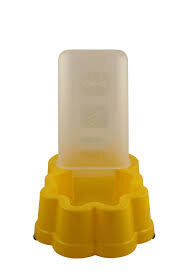 Silo Plastik Mama Su Kabı 600 Ml Sarı - 1