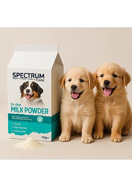 Spectrum Care Yavru Köpek İçin Multivitaminli ve Taurinli Süt Tozu 150 Gr - 1