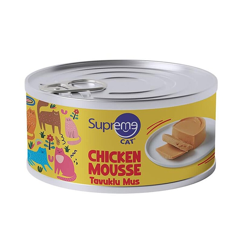 Supreme W Cat Tavuk Püre 85 Gr - 1