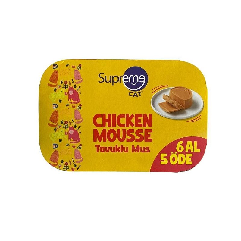 Supreme W Cat Tavuklu Püre 85 Gr 6 Al 5 Öde - 1