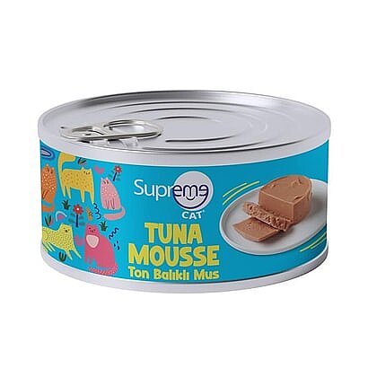 Supreme W Cat Ton Balıklı Püre 85 Gr - 1