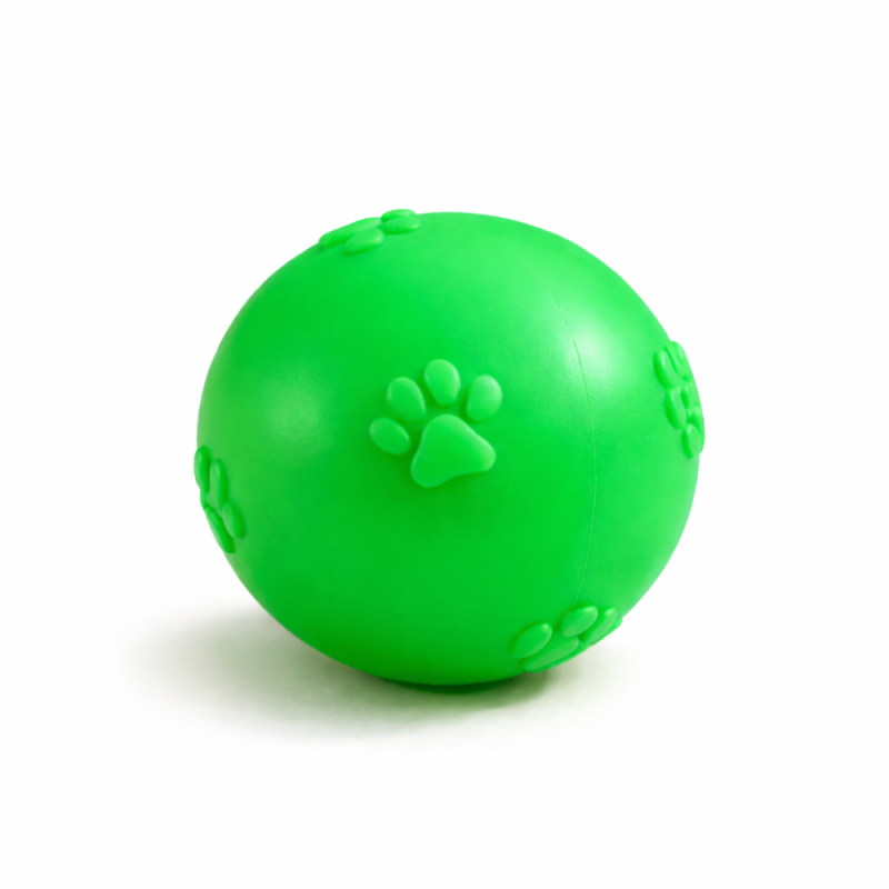 Suda Batmayan Sert Köpek Oyun Topu Yeşil - 1