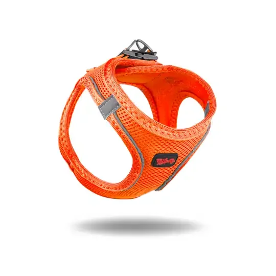 Tailpetz Airmesh Harness Neo Orange S & Orange Turuncu - 1