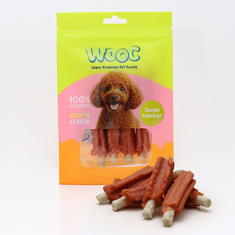Tavşan Kaburga Köpek Ödülü 75 Gr - 1