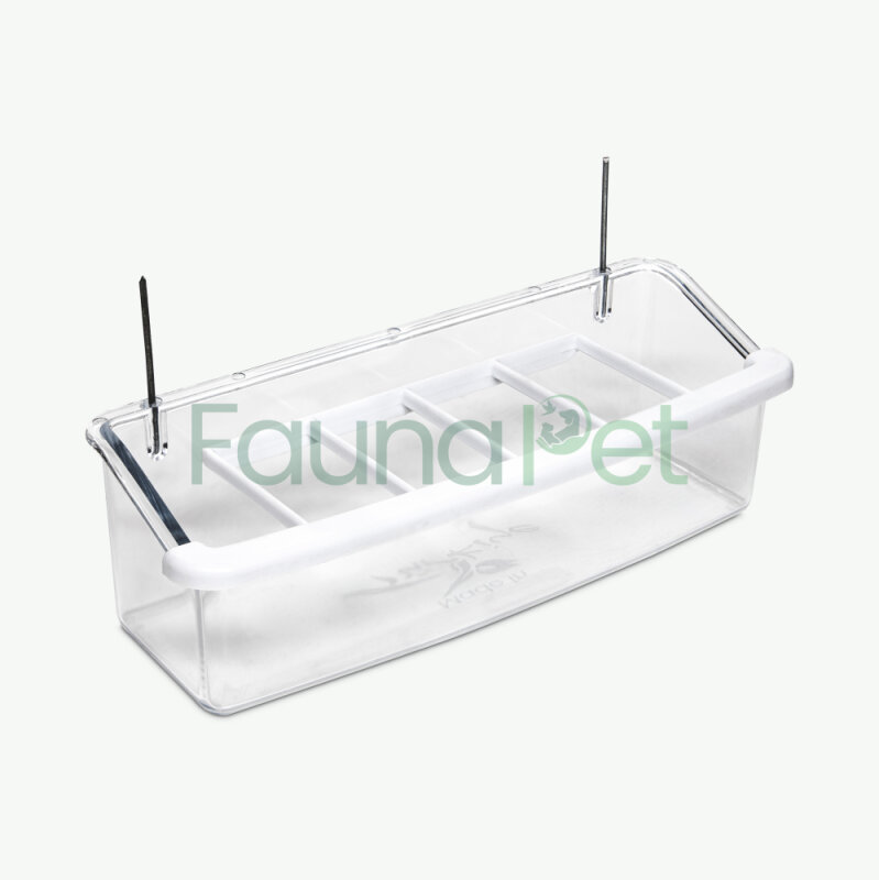 Telli Izgaralı Yemlik 15 Cm Şeffaf - 1