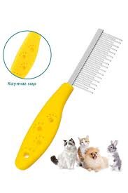 Tüy Kıtık Açma Tarağı Sarı DG 116 Sarı - 1