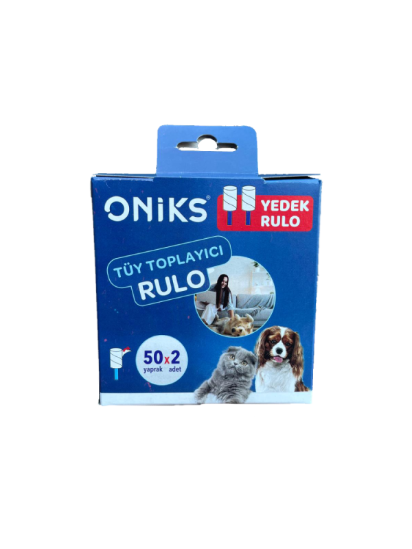 Tüy Toplama Yedek Rulo 50 Yaprak x 2 - 1