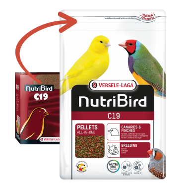 Versele Laga Nutribird C 19 Kanarya Finch Pelet Yemi 10 Kg - 1