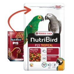 Versele Laga Nutribird P 15 Tropical Papağan Pelet Yemi 1 kg - 1
