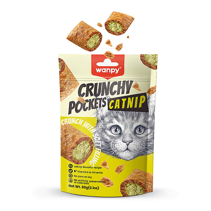 Wanpy Kedi Crunch Ödül Tavuk - 1